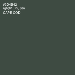 #3D4B42 - Cape Cod Color Image